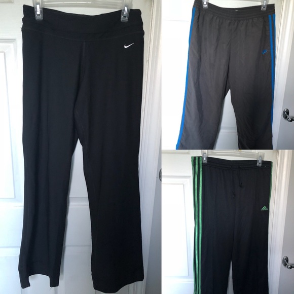 Nike Pants - Women’s medium active yoga pants Nike adidas lot
